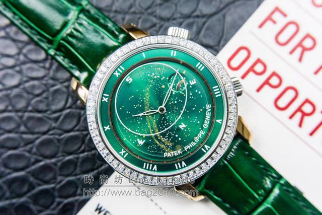 PATEK PHILIPPE手錶 5102天月款日內瓦蒼穹系列 百達翡麗星象功能男表 百達翡麗高端機械男士腕表  hds1270